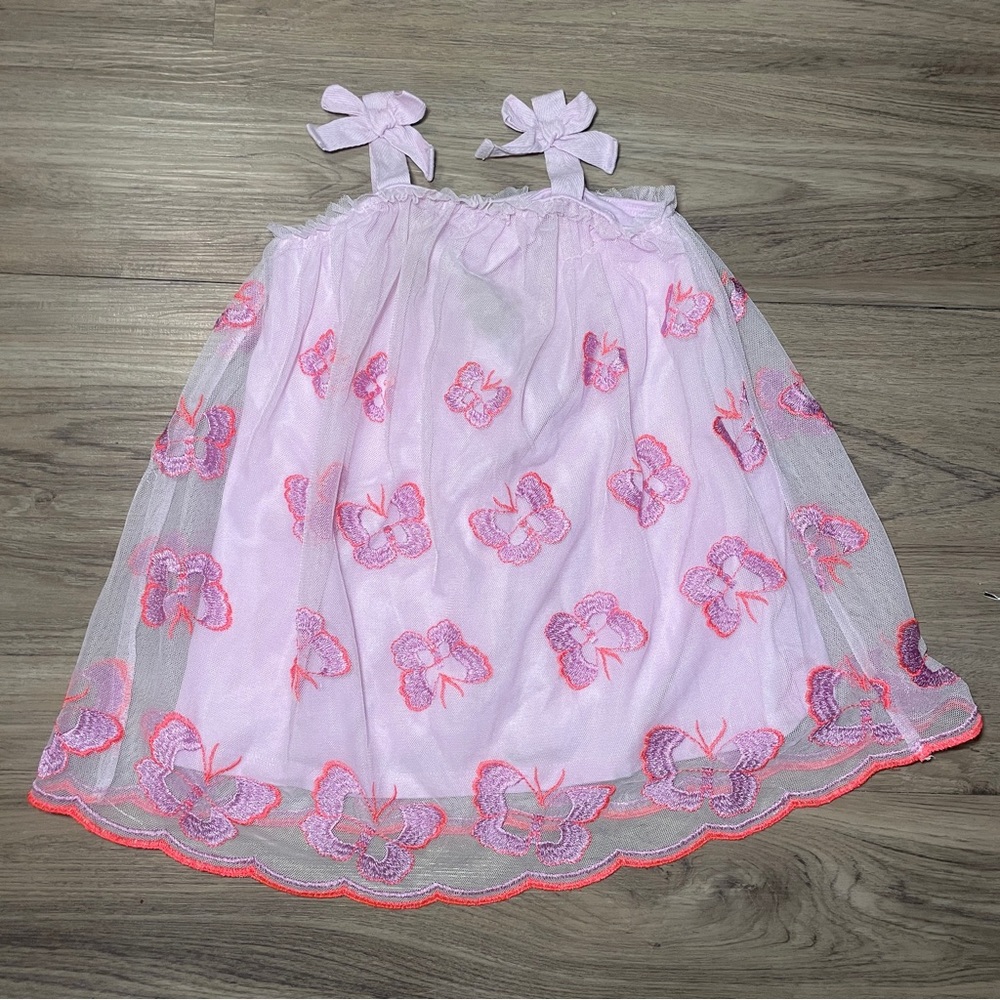 Cat and Jack Embroidered Tulle Dress Size 2T